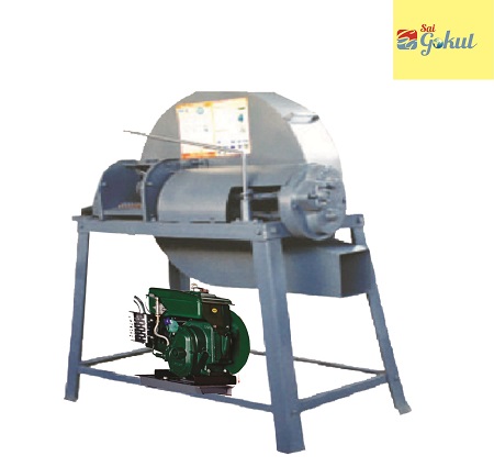 4 HP Diesel Engine Heavy Duty Round Blade Machine